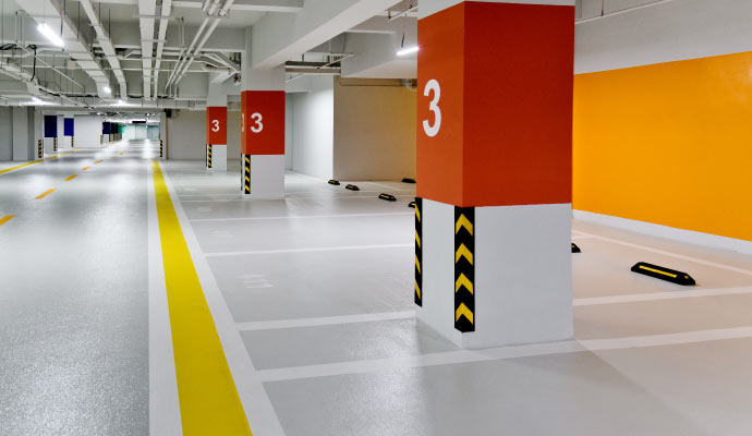 Parking Garage Painting in Pulaski and Faulkner